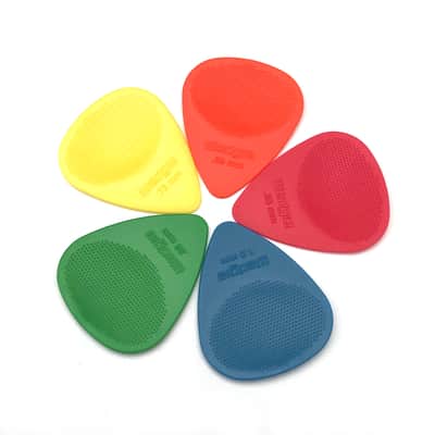 Wedgie Delrin XT Textured Guitar Pick Sampler Variety Pack | Thin, Medium, Heavy | 5 pcs image 2