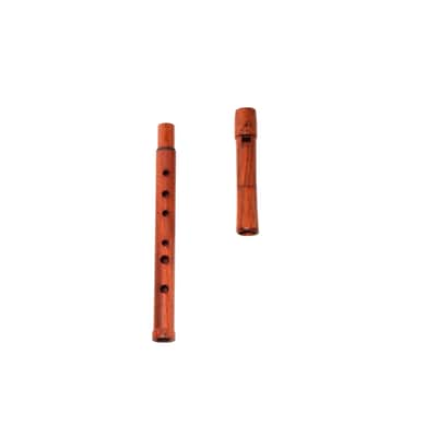 Key of D Russian whistle (svirel) PDC-02 Wooden Fipple Flute image 3