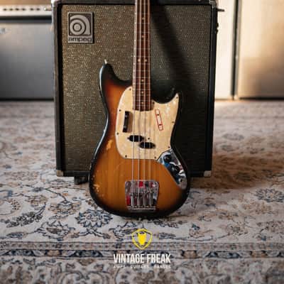 Fender Mustang Bass 1971 - Sunburst image 1