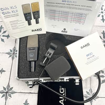 AKG C414 XLS Large Diaphragm Multipattern Condenser Microphone