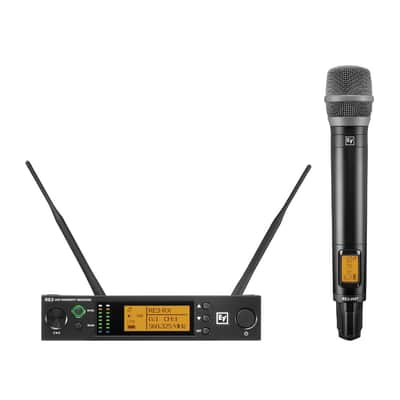 Electro-Voice RE3-RE520-5L UHF Wireless Set with RE520 Condenser Supercardioid Mic Head image 2