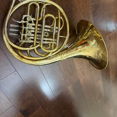 C. G. Conn 6D Double French horn. Made in USA image 8