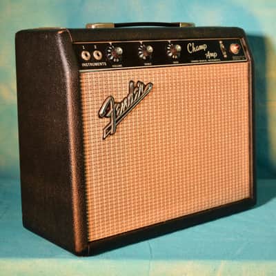 Fender Blackface Champ 1965 - Super Clean image 2