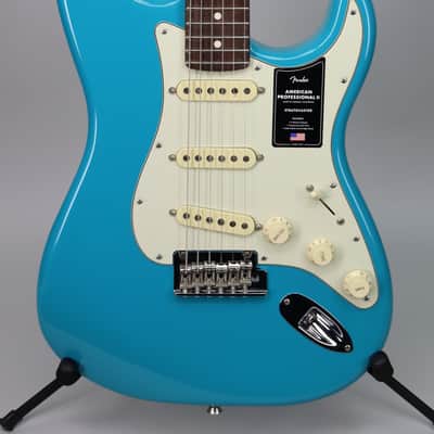 Fender American Professional II Stratocaster RW Miami Blue image 1