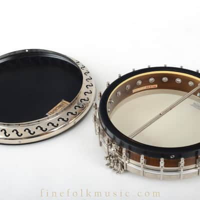 1995 SCHNOOR "BELL" ARCHTOP TENOR BANJO image 16