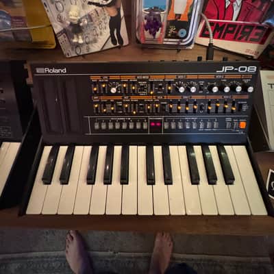 Roland JP-08 Boutique Series Synthesizer Module with K-25m Keyboard 2015 - Present - Black