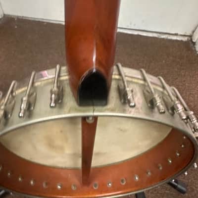Used A.C. Fairbanks Co. Makers Boston, MASS. 5 String Banjo Late 1890s?? Open Back AS IS image 19