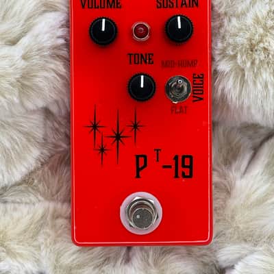 Toketone+ Skreddy Pedals P-19 pedal clone 2025 - Red image 1