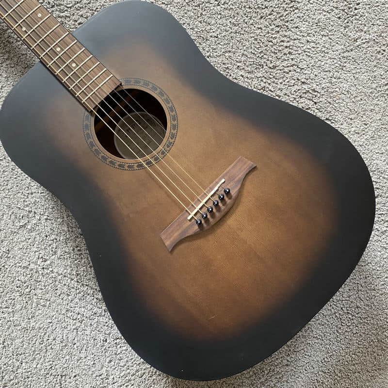 iMma iM350DV 41 Inch Acoustic Guitar in Sunburst, Spruce Top, Rosewood Fingerboard image 1