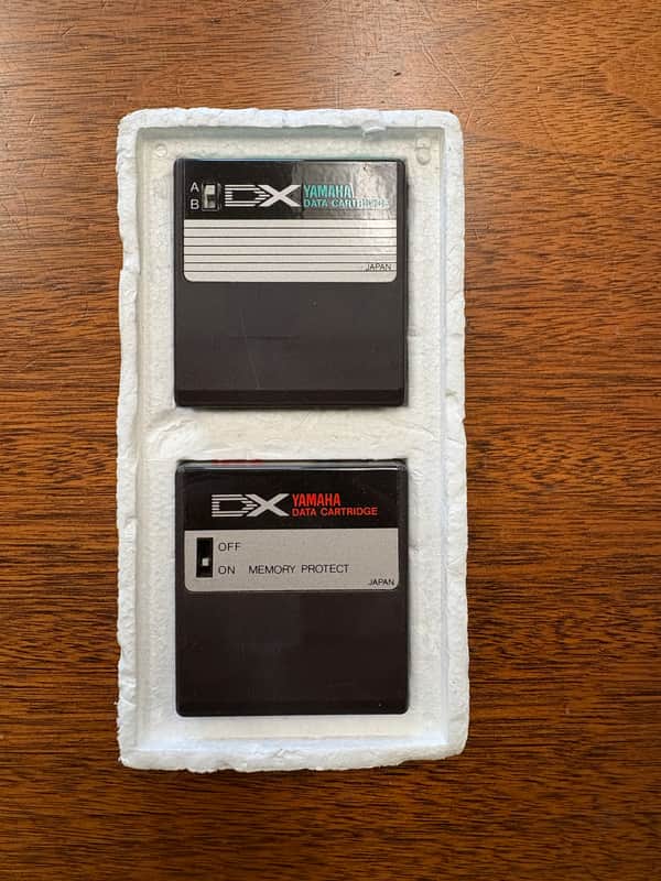 Yamaha DX Data Cartridge 2-Pack image 1