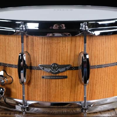 Tama Star Reserve Stave Ash Snare Drum - 6.5-inch x 14-inch - Oiled Amber Ash image 2