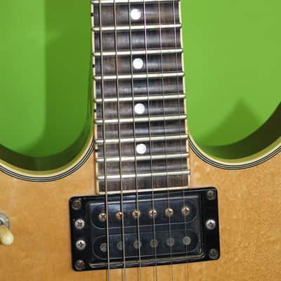 Yamaha SG 1000 (1979/80) – Cherry Sunburst Refinish – Custom Scalloped Fretboard image 5
