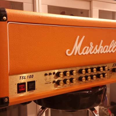 Marshall JCM 2000 TSL 100 Triple Super Lead 3-Channel 100-Watt Guitar Amp Head 2000s - Black image 5