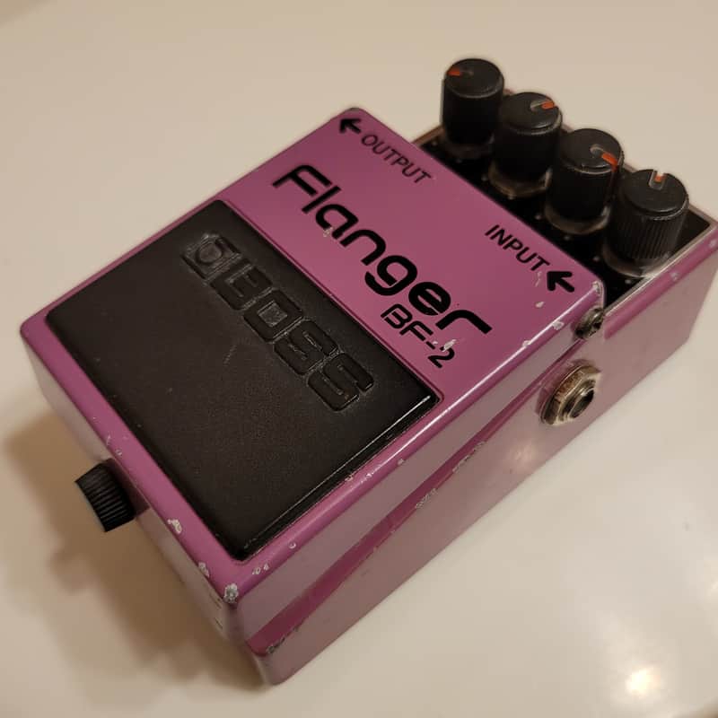 1982 Boss BF-2 Flanger (Black Label, Made in Japan) - Serial 201300 image 1