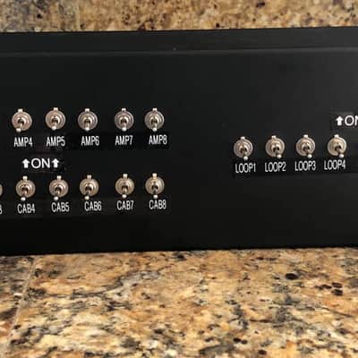 kruse 8 amp/cab switcher -- master fx + attenuator loop image 1