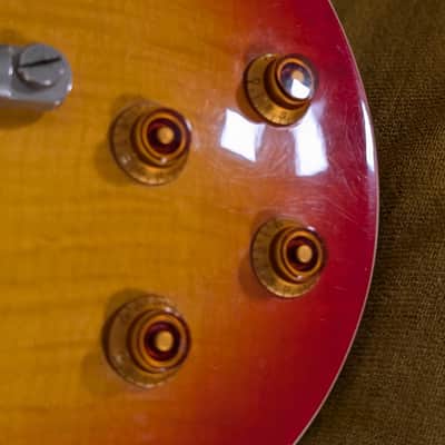 Epiphone Les Paul Standard Plus Top 2009 - Heritage Cherry Sunburst image 10