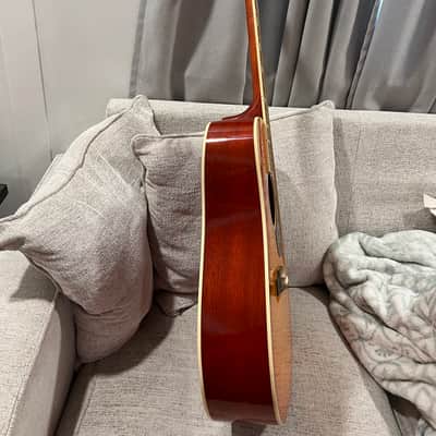 Epiphone Hummingbird Artist FC 2014 - Faded Cherry Sunburst image 7