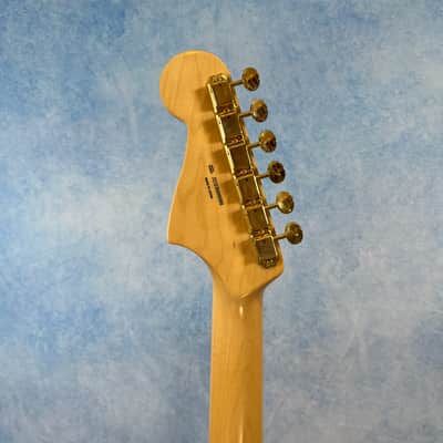 2025 Fender Japan Traditional Collection '60s Jazzmaster – Black Pearl / Gold, Matching Headstock, MIJ image 10