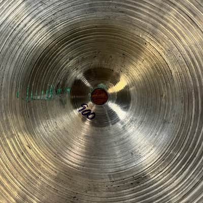 Istanbul K Zildjian 14" Hi Hats 1959-1966, intermediate stamp - B20 bronze image 10