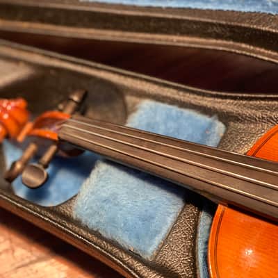 Josef Lorenz Luby (Schonbach) 4/4 Violin – Czechoslovakia w/ Case & Bow image 10