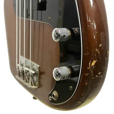 Fender Precision Bass Guitar in Mocha Brown w/ Case 1974 image 6
