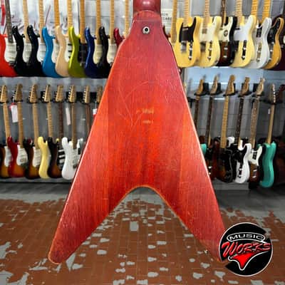 Gibson   Flying V Faded Cherry Red image 9