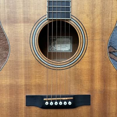 Jean Larrivee acoustic guitar Model: OM-03, Recording Series 2001 - Sitka spruce top with mahogany back and sides, ebony fingerboard, and a satin finish image 8
