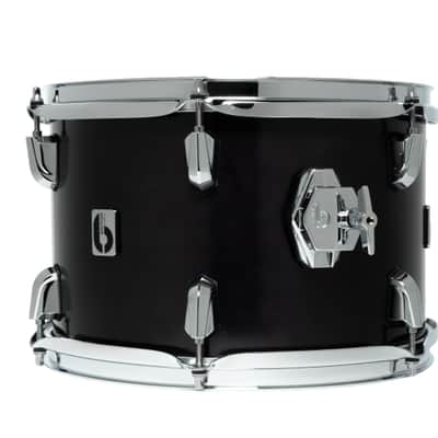 British Drum Company Enigma 3pc Club Drum Set Satin Black. New with Full Warranty! image 4
