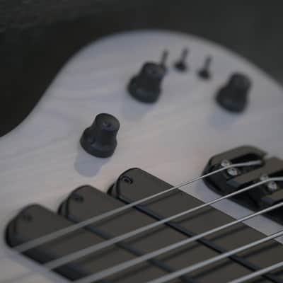 Dingwall Super J 5-string - Custom Order - Trans White Gloss image 14