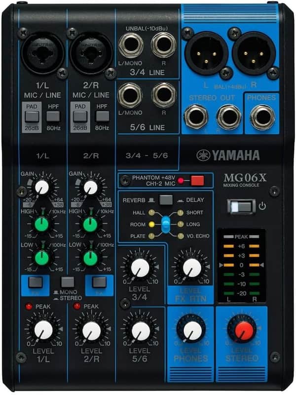 さ*ん様 YAMAHA MG06X 6チャンネルミキサー　USED Yamaha MG06X 6 Channel Analog Mixer | Reverb Canada