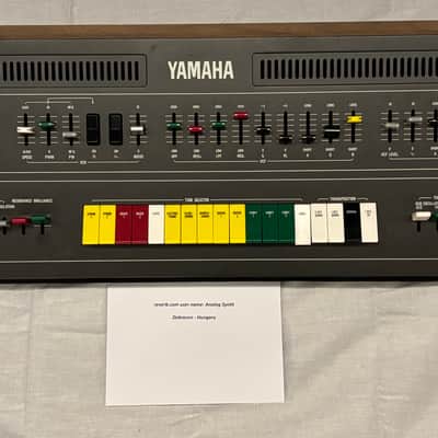 Yamaha CS-50 synth front plate platte