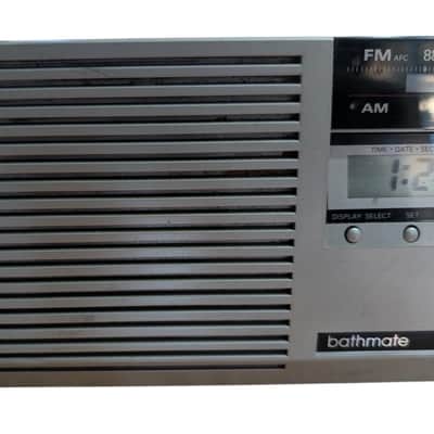 GE Bathmate AM FM Bathroom Radio Model 7-4204A Vintage Shower image 4