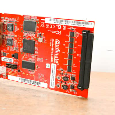 AUDINATE DANTE-MY16-AUD ① Audinate Dante-MY16-AUD 16-Channel Dante Network I/O Card CG013QA