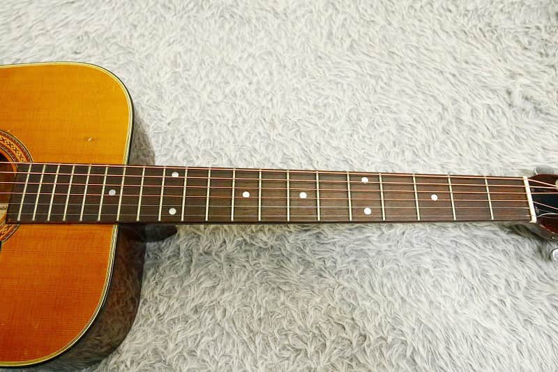 1970's made Vintage Acoustic Guitar Greco Gneco logo F-140 Made in