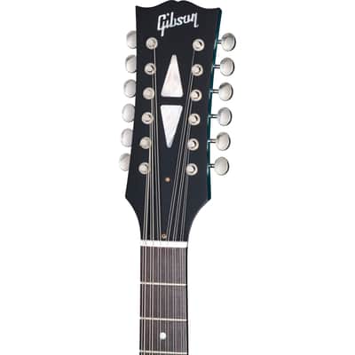 Gibson 1965 Non-Reverse Firebird V 12-String Reissue Electric Guitar - Aqua Mist VOS image 5