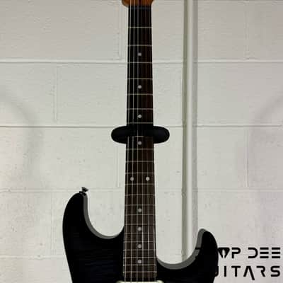 Schecter USA Custom Shop Sunset Custom-II HSS Electric Guitar w/ Case - Trans Black image 10