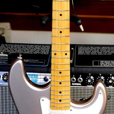 2021 G&L Tribute Legacy Electric Guitar w/ Tweed Hard Case! Shoreline Gold! VERY NICE!!! image 3