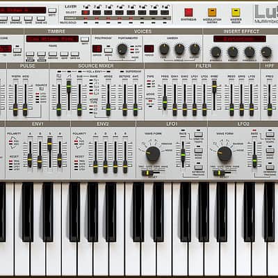 D16 LuSH-101 Multitimbral Polyphonic Synthesizer image 1