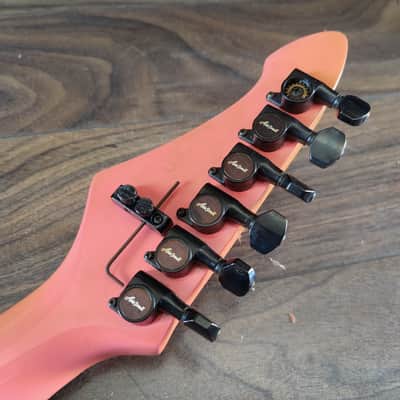 1990's Aria Pro II VA-500S/FPK Vanguard Superstrat HSS (Pink) | Reverb