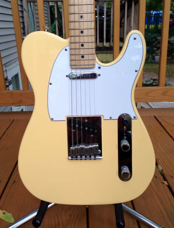 Fender Telecaster American series - Vintage white - cream | Reverb