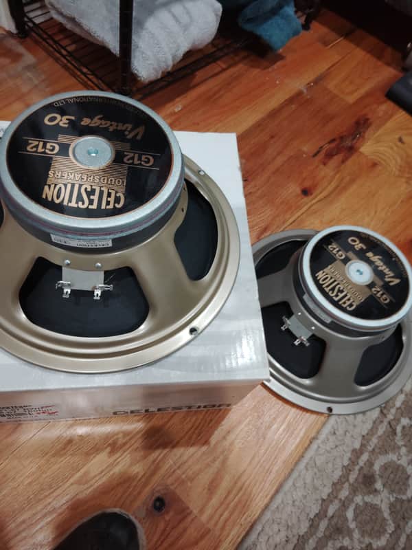 (2) Celestion G12 Vintage 30 16 ohms (pair) image 1