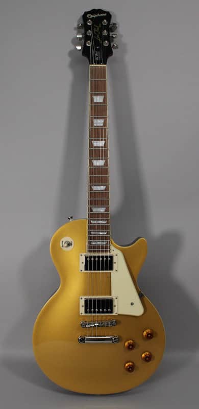 2011 Epiphone Les Paul Standard Goldtop image 1