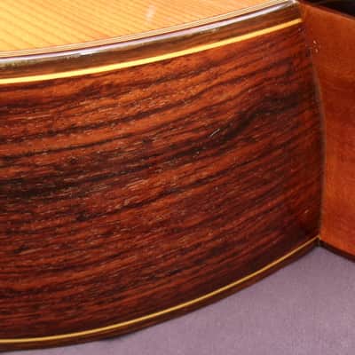 1980 Kazuo Yairi YC-30 AMAZING RAMIREZ STYLE Classical Concert Guitar+Hard Case plus more extras image 12