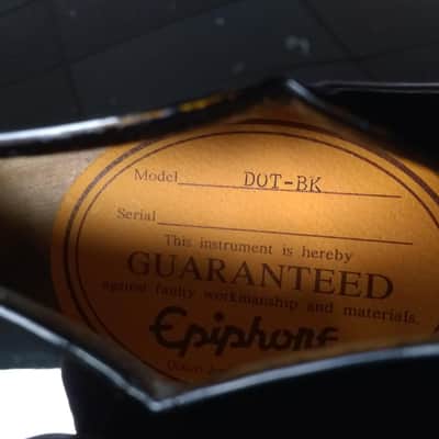 Epiphone Dot Ebony 2003 image 13