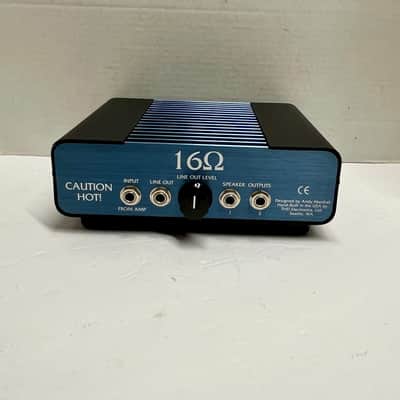 THD Hot Plate Power Reactive Attenuator 16 Ohm Blue Volume Control Load Box Amp Power Soak w with Manual image 6