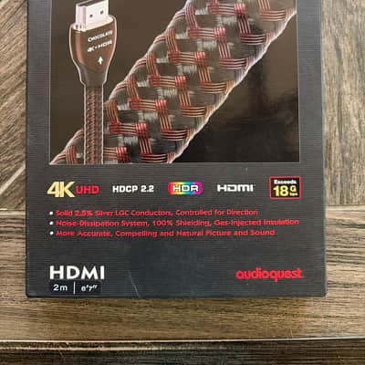 AudioQuest Chocolate -2m HDMI - Silver image 1