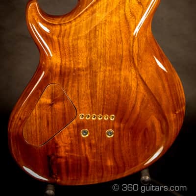 Moriah • Zadok • Boutique Guitar • Flame Redwood Top • Single Piece image 9