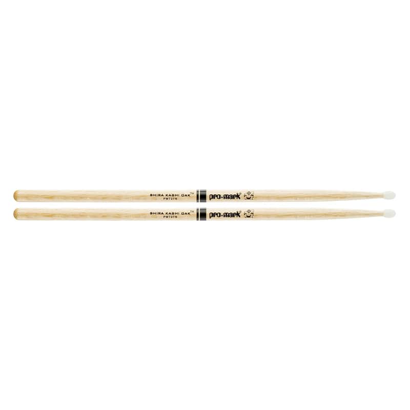 Pro-Mark PW727N Shira Kashi Oak 727 Nylon Tip Drum Sticks image 1