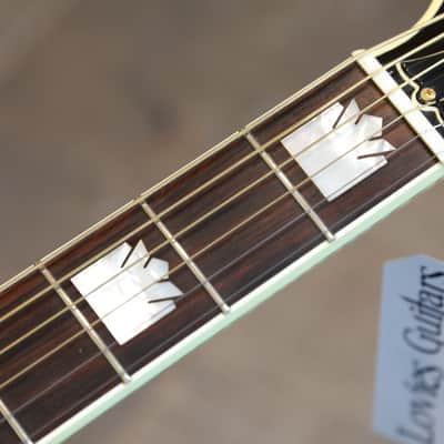 2000 Gibson Custom Shop J-200 Koa Jumbo Acoustic Guitar Natural + OHSC image 10