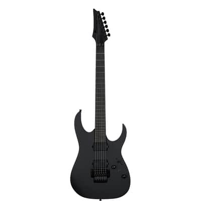 Ibanez RGRB620 RG Iron Label Guitar w/ Dimarzio Pickups - Black Flat image 2